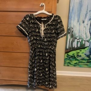 Adorable cat dress purchased from ModCloth